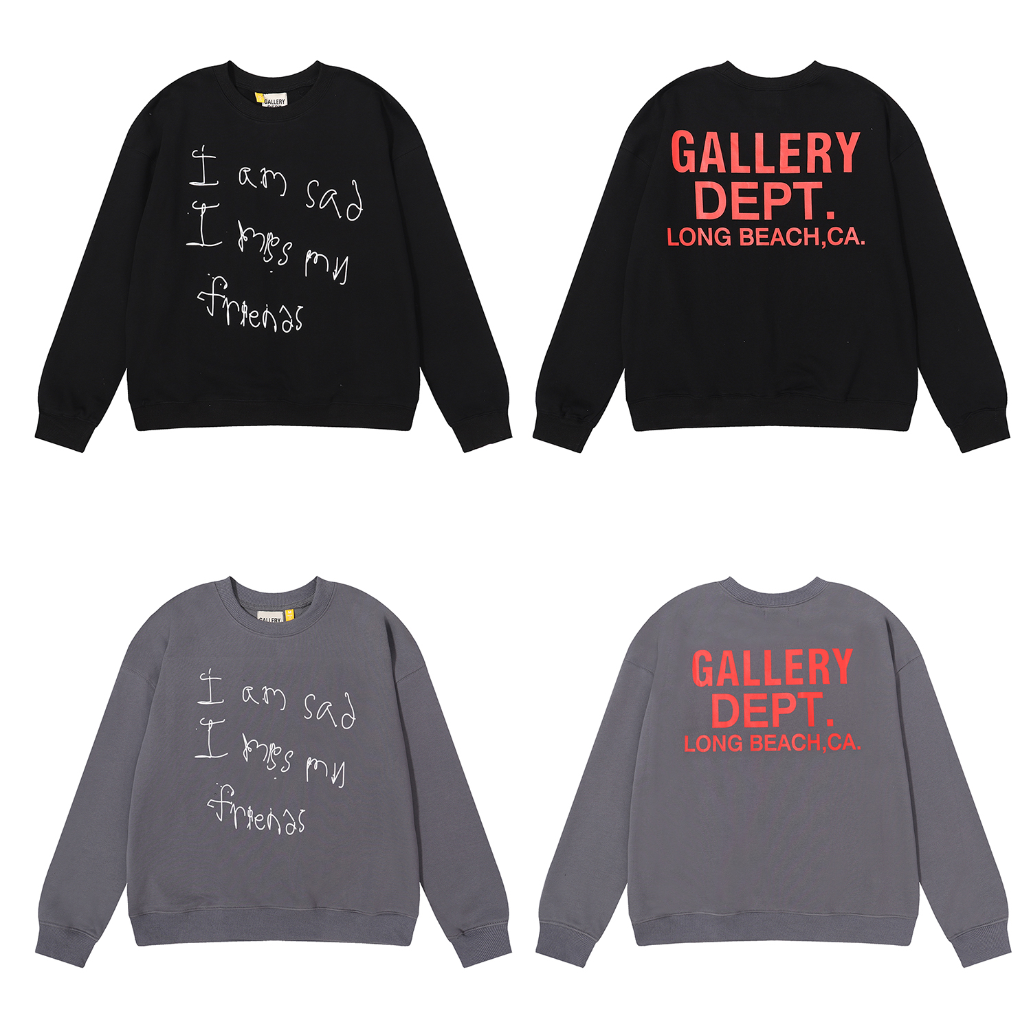 GALLERY DEPT I am sad I miss my friends