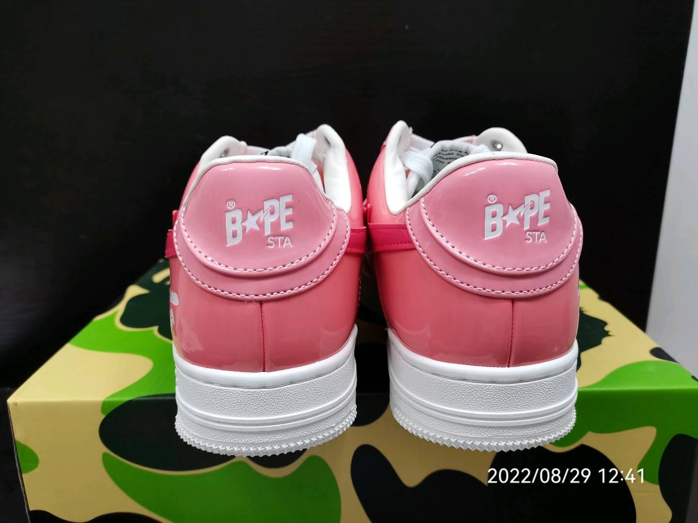 A Bathing Ape Bape Sta Low Color Camo Combo Pink  001FWH201046_PNK