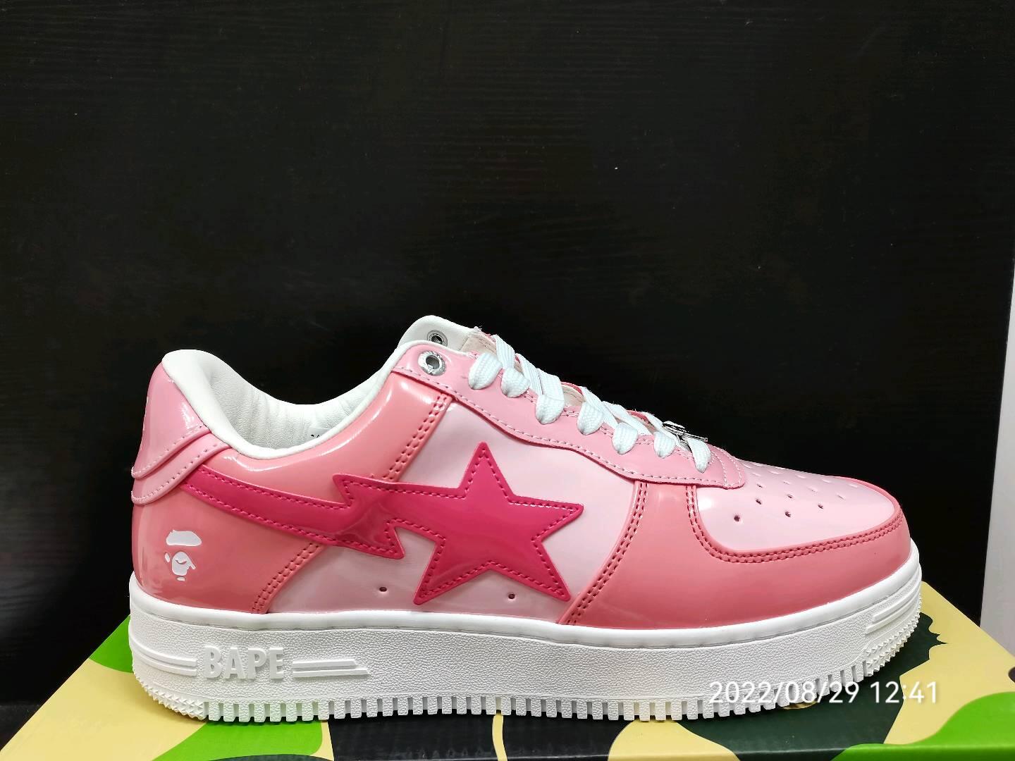 A Bathing Ape Bape Sta Low Color Camo Combo Pink  001FWH201046_PNK