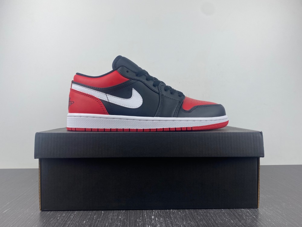 Air Jordan 1 Low Alternate Bred Toe 553558-066