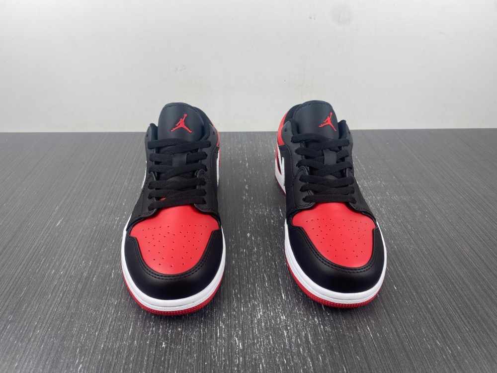 Air Jordan 1 Low Alternate Bred Toe 553558-066