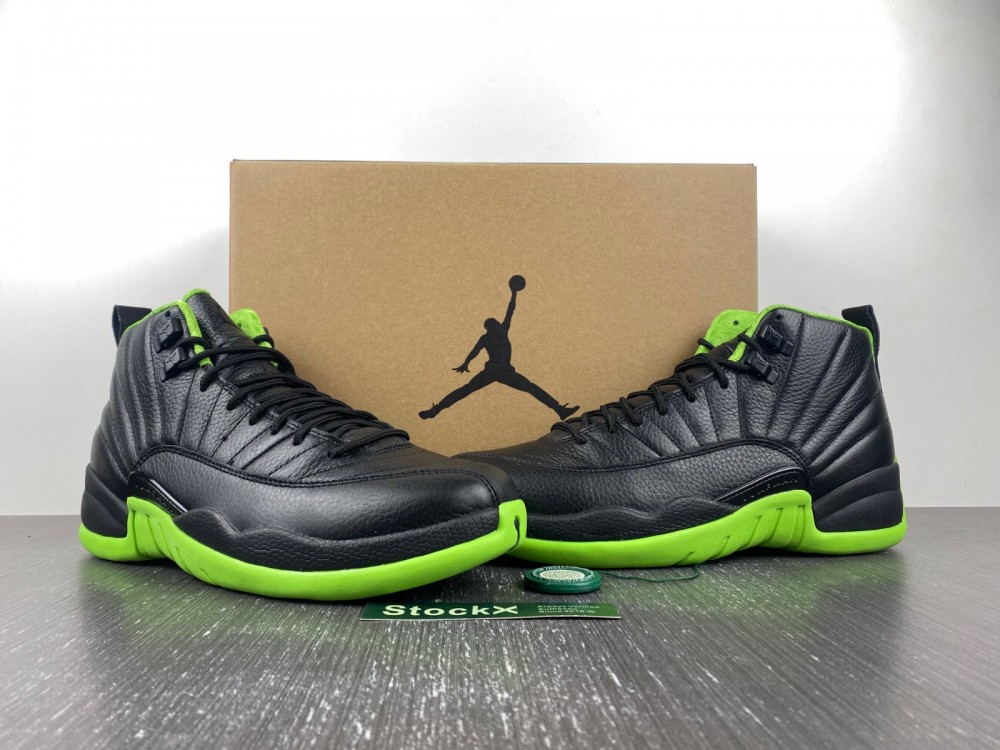 Air Jordan 12 BLACK GREEN 2023022301