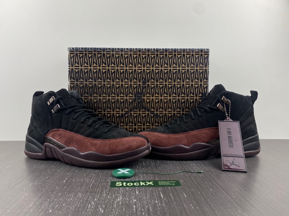 A Ma Maniére x Wmns Air Jordan 12 Retro SP Black DV6989-001