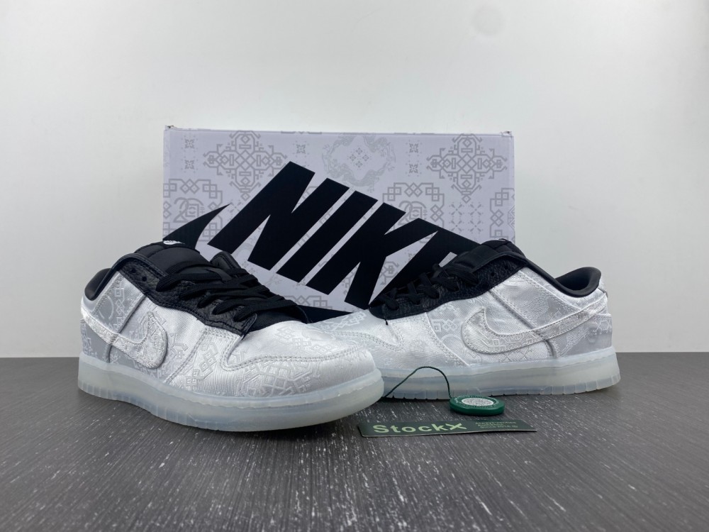 Nike Fragment Design x CLOT x Dunk Low 20th Anniversary FN0315-110