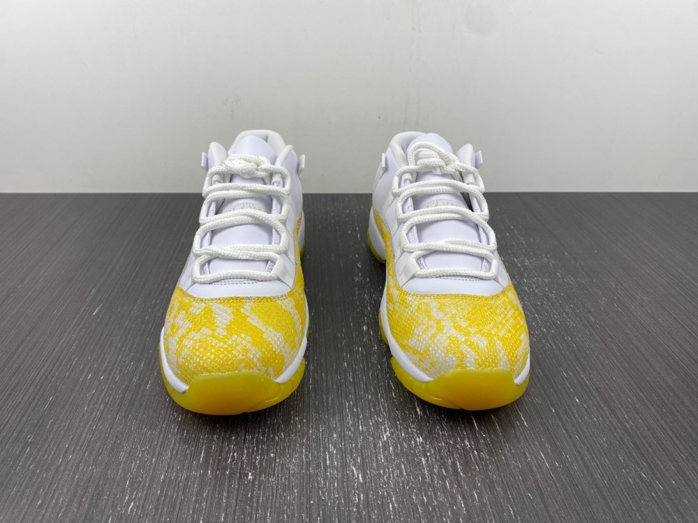 Air Jordan 11 Low Yellow Snakeskin Wmns AH7860-107