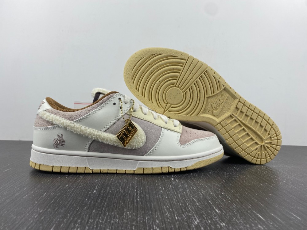 Nike Dunk Low Retro PRM Year of the Rabbit Fossil Stone 2023 FD4203-211
