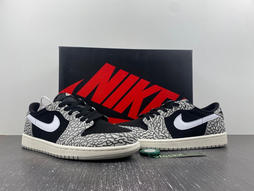 Jordan 1 Retro Low OG Black Cement CZ0790-001