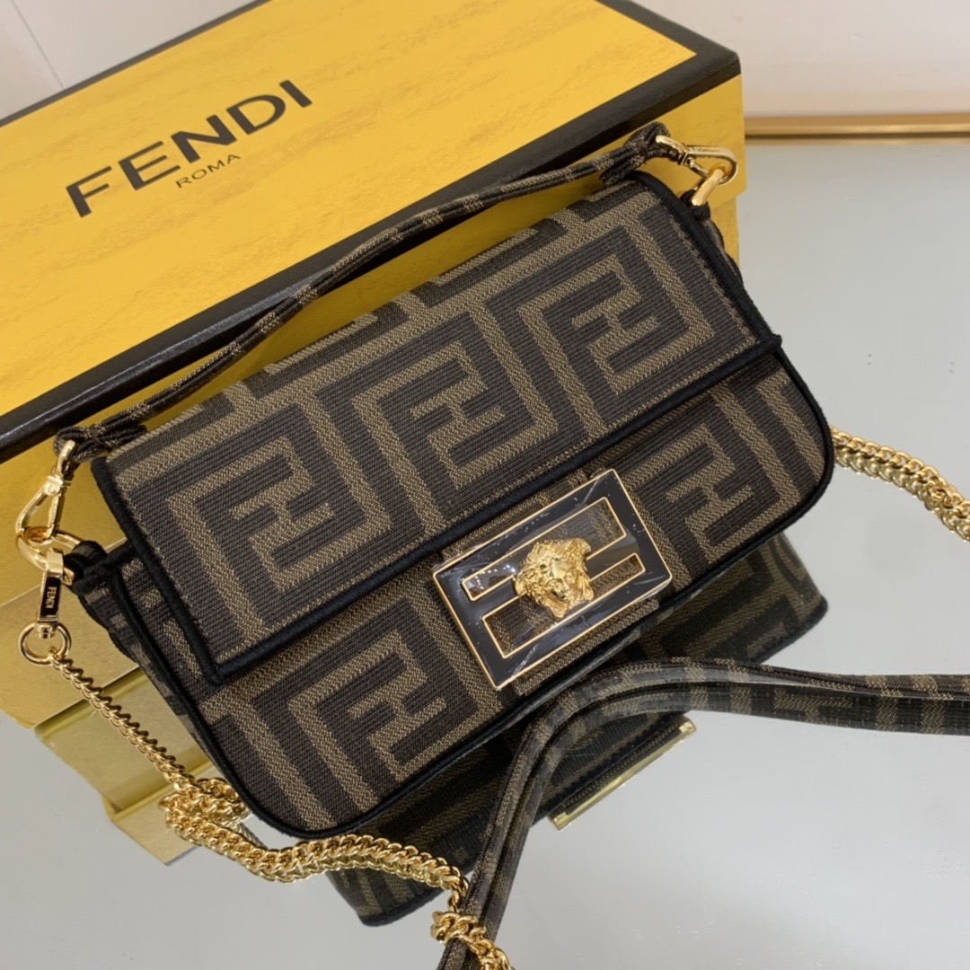 Versace by Fend1 baguette bag 8BR017 18.5X12X4.5CM