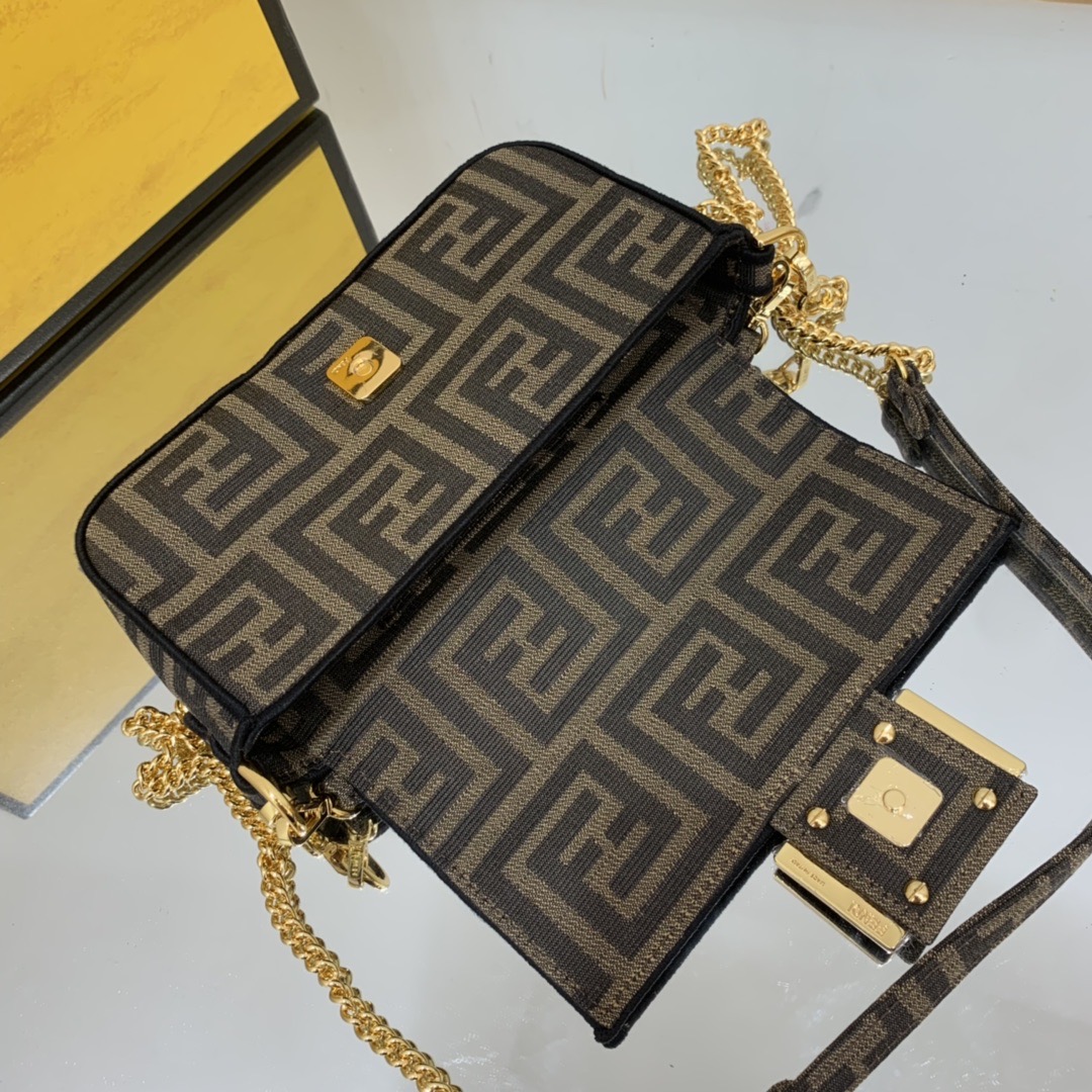 Versace by Fend1 baguette bag 8BR017 18.5X12X4.5CM
