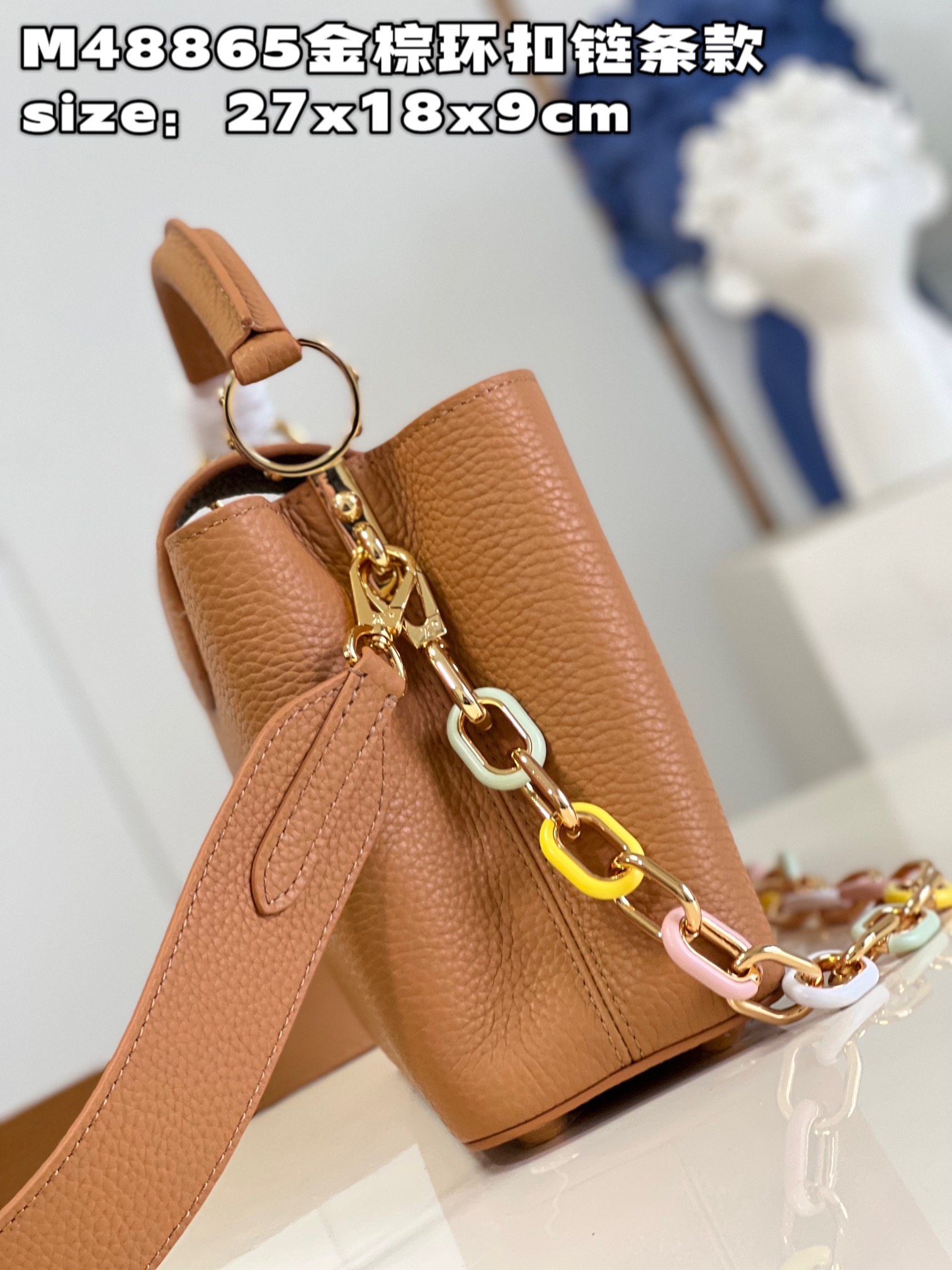 1V Capucines bag 27*18*9CM
