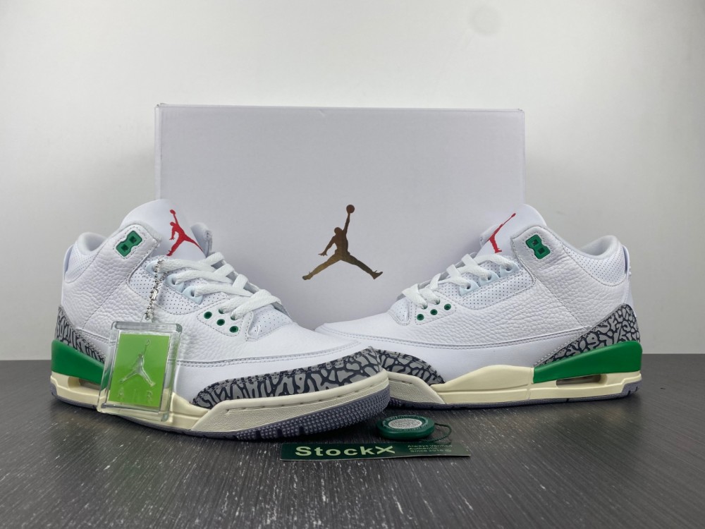 Air Jordan 3 WMNS Lucky Green CK9246-136