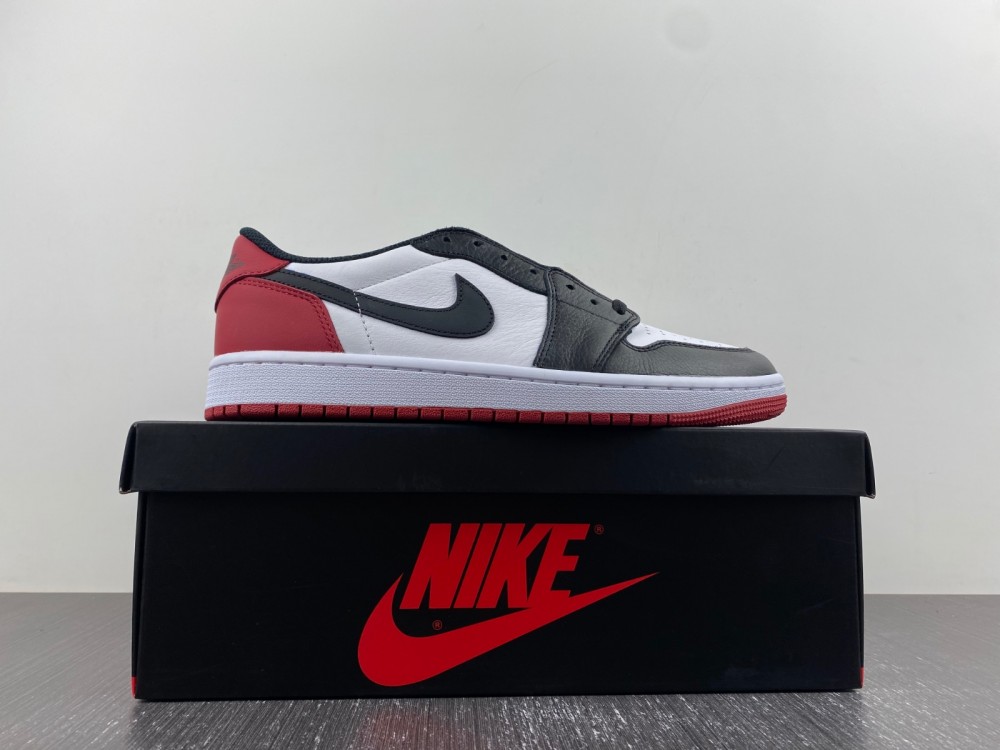 Air Jordan 1 Low OG Black Toe 2023 CZ0790-106