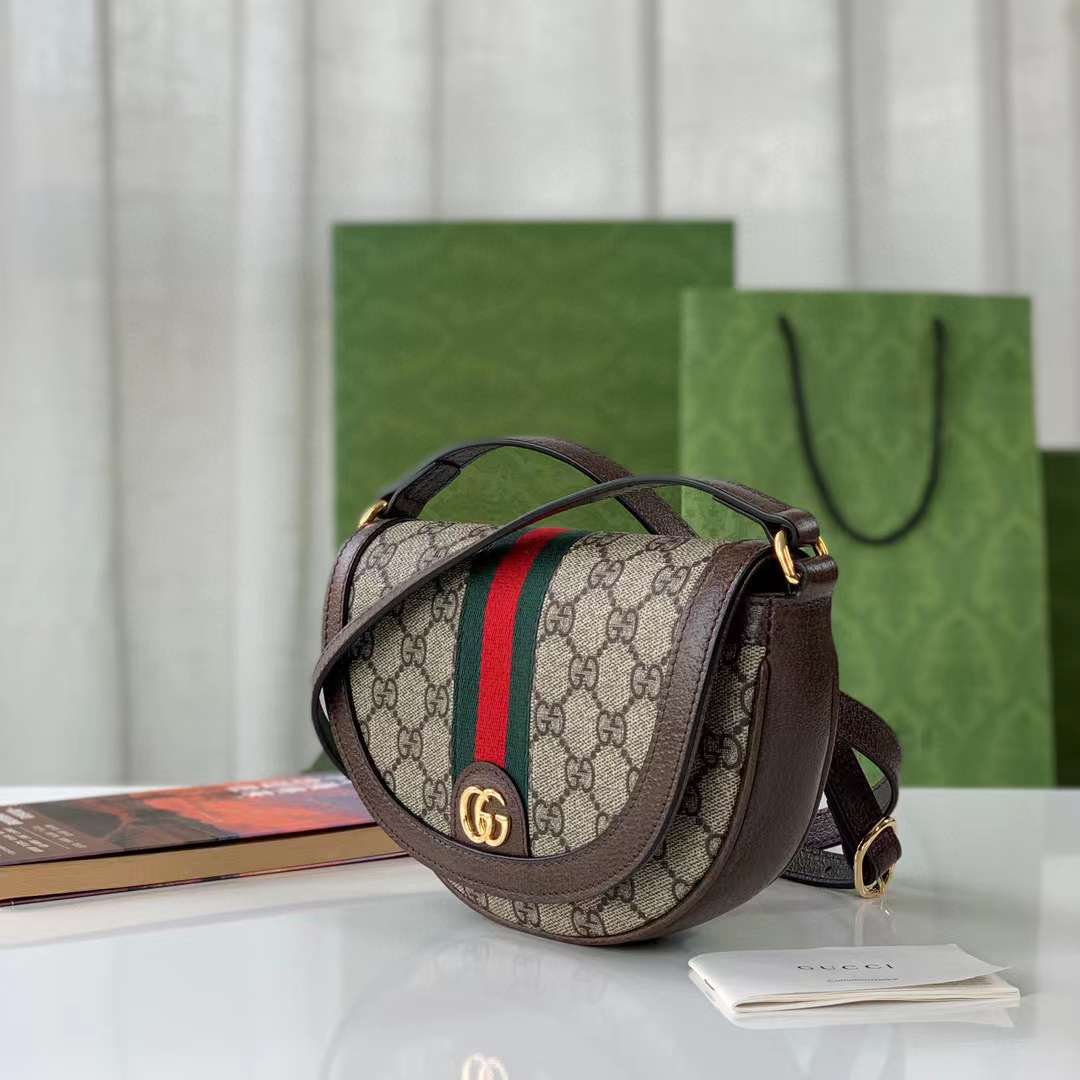 Gvcci 757309 Ophidia mini GG shoulder bag 20X13.5X4