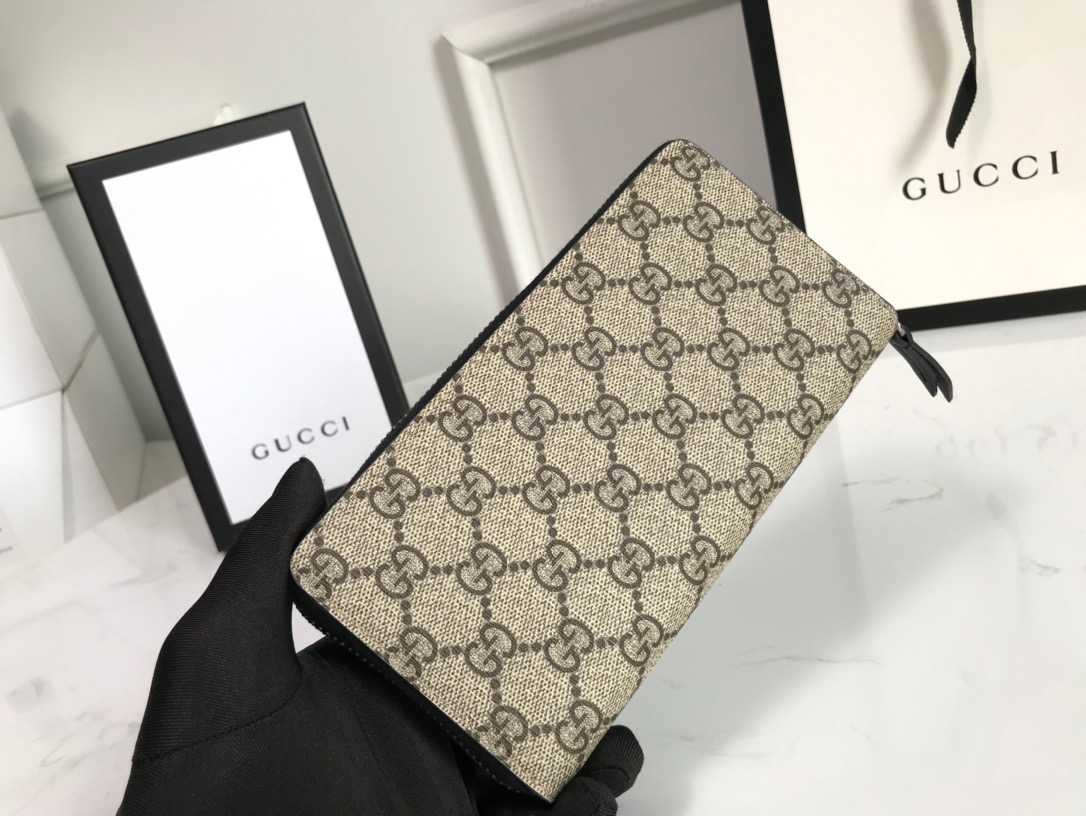 Gvcci bee print GG zip around wallet W19×H10.5×D2.5cm