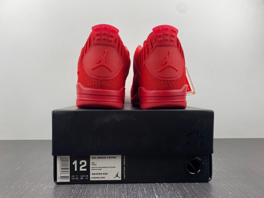 Air Jordan 4 Flyknit University Red AQ3559-600