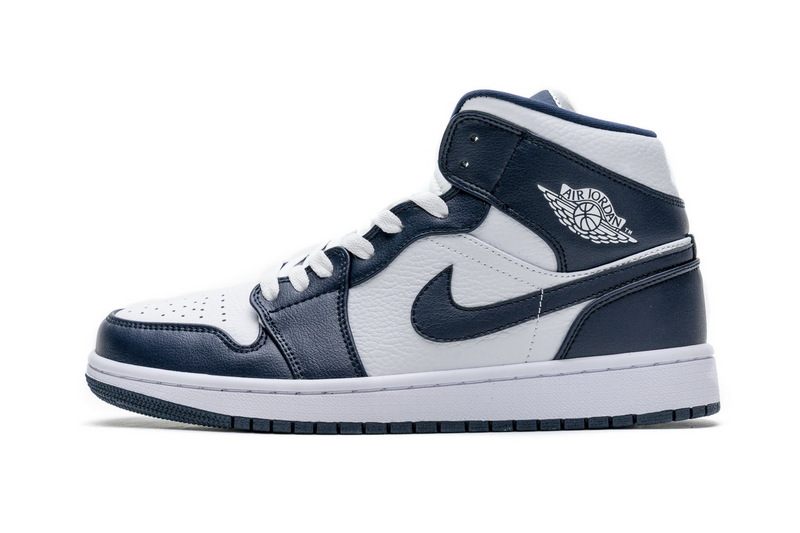 Air Jordan 1 Mid Obsidian 554724-17