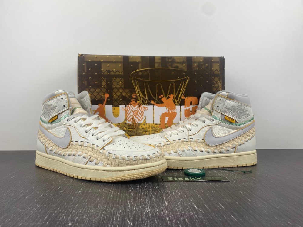 Union x Air Jordan 1 High Woven UN FD2565-100