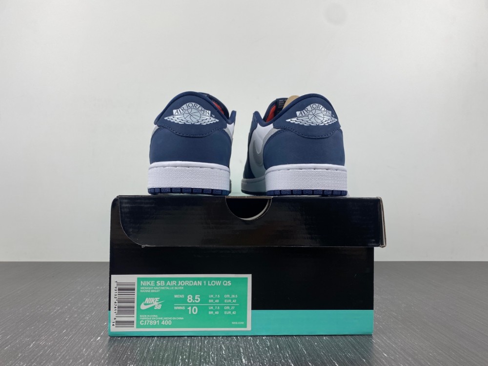 Eric Koston x Air Jordan 1 Low SB Midnight Navy CJ7891-400