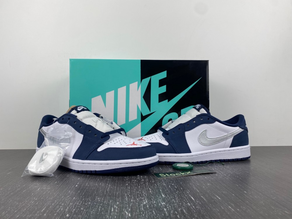 Eric Koston x Air Jordan 1 Low SB Midnight Navy CJ7891-400