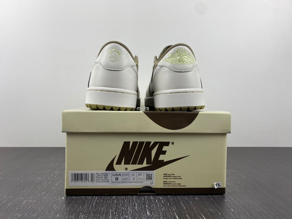 Travis Scott x Air Jordan 1 Low Golf  FZ3124-200