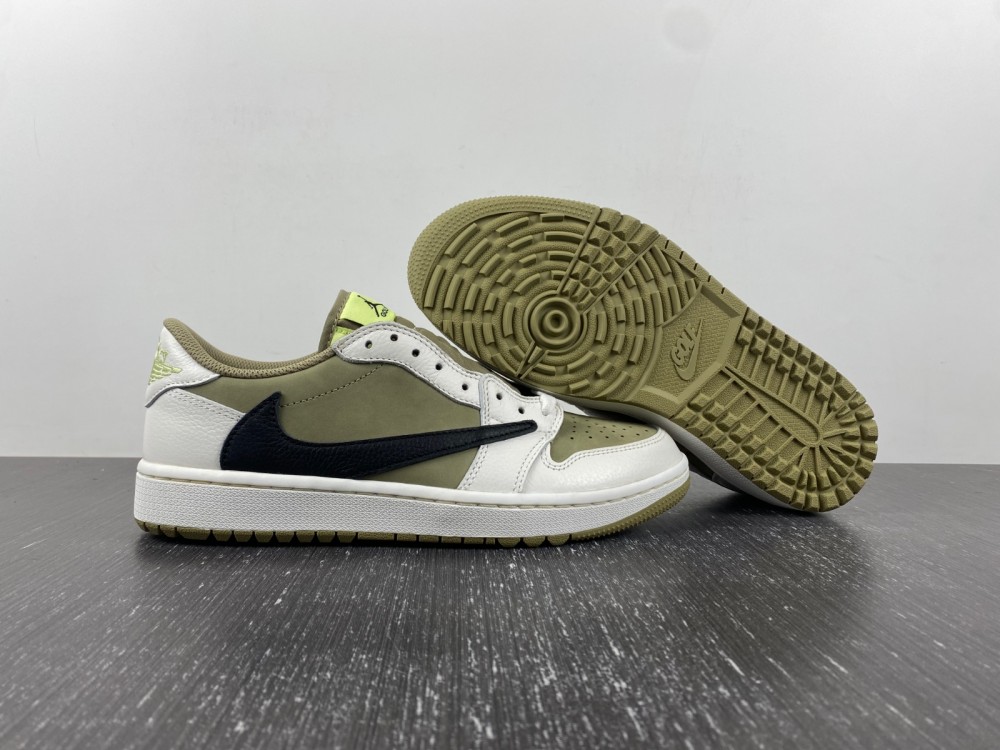 Travis Scott x Air Jordan 1 Low Golf  FZ3124-200
