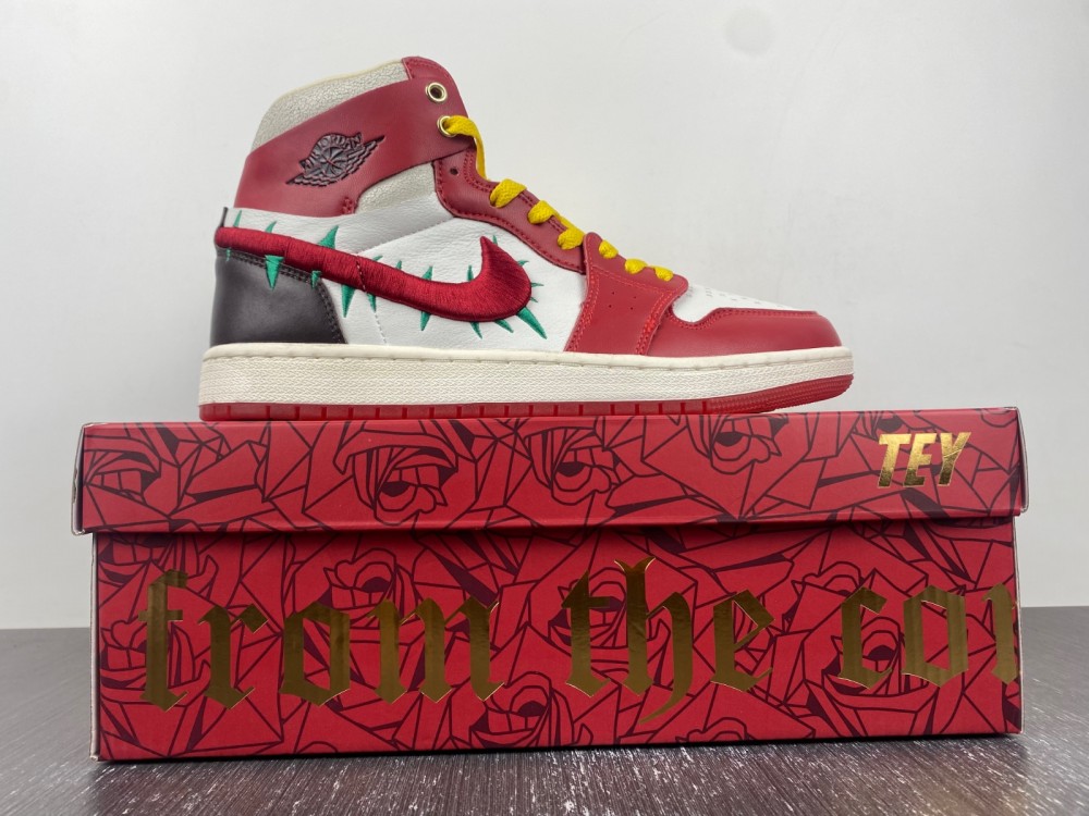 Teyana Taylor x Wmns Air Jordan 1 High Zoom Comfort 2 Rose From Harlem FJ0604-601