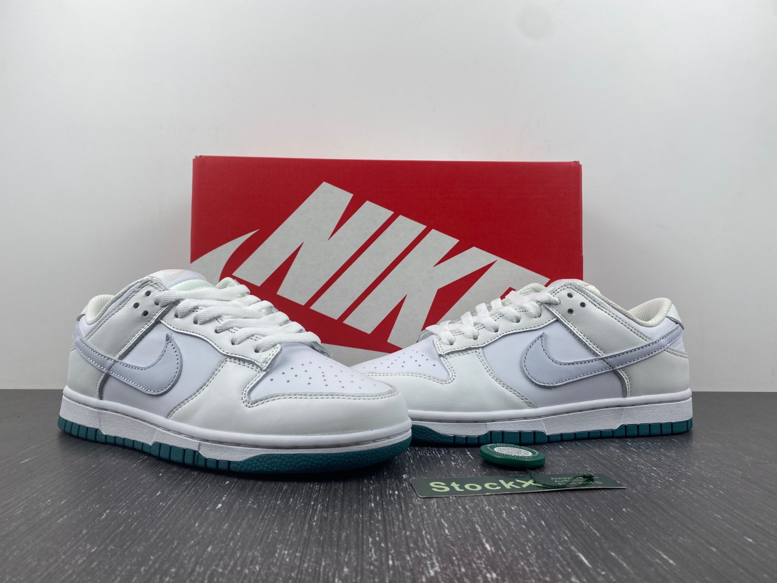 Dunk Low  White Grey Teal FD9911-101