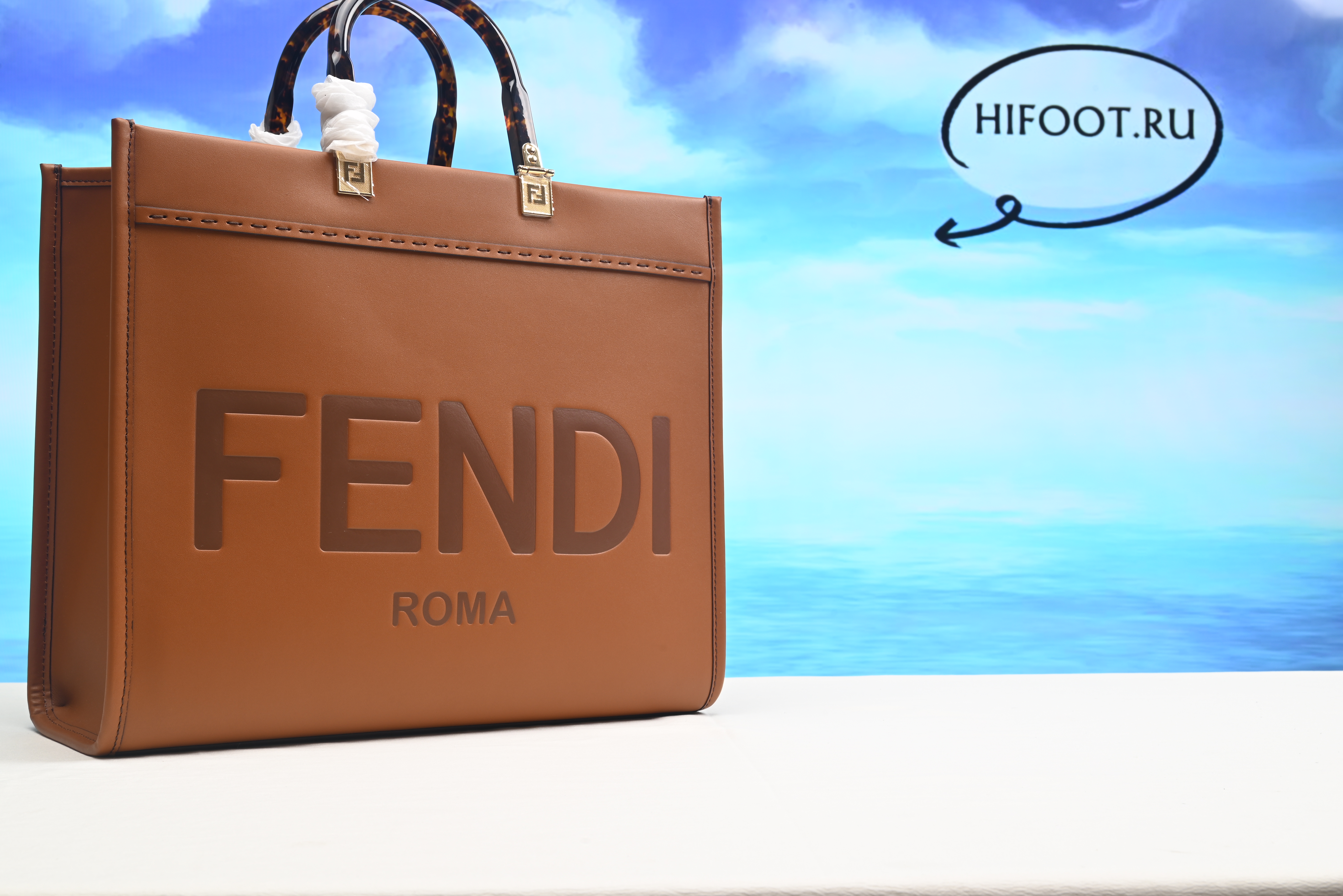 F**di tote bag mm size  35cm