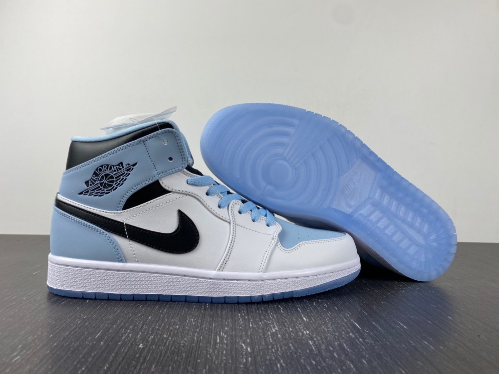 Air Jordan 1 Mid SE White Ice Blue DV1308-104