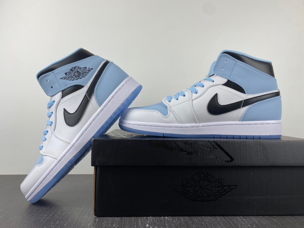 Air Jordan 1 Mid SE White Ice Blue DV1308-104