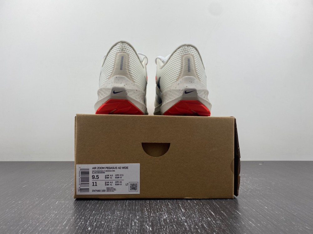 Nike Air Zoom Pegasus 40 Wide White Obsidian DV7480-100