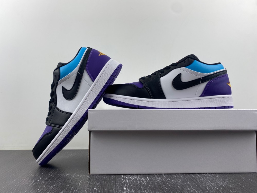 Air Jordan 1 Low Aqua 553558-154