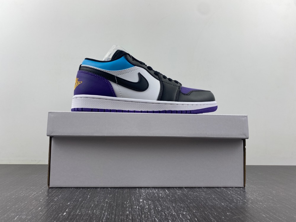 Air Jordan 1 Low Aqua 553558-154