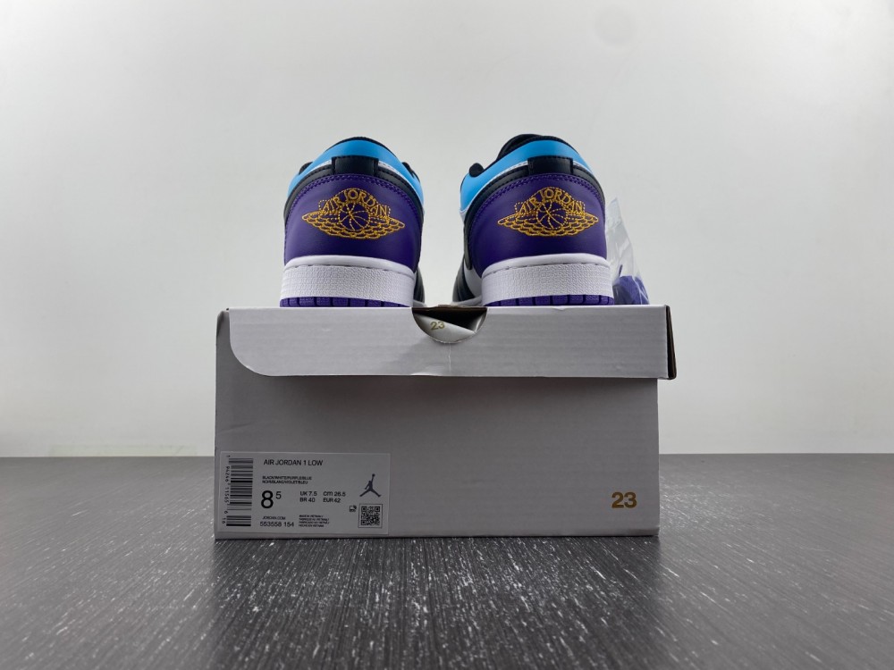 Air Jordan 1 Low Aqua 553558-154