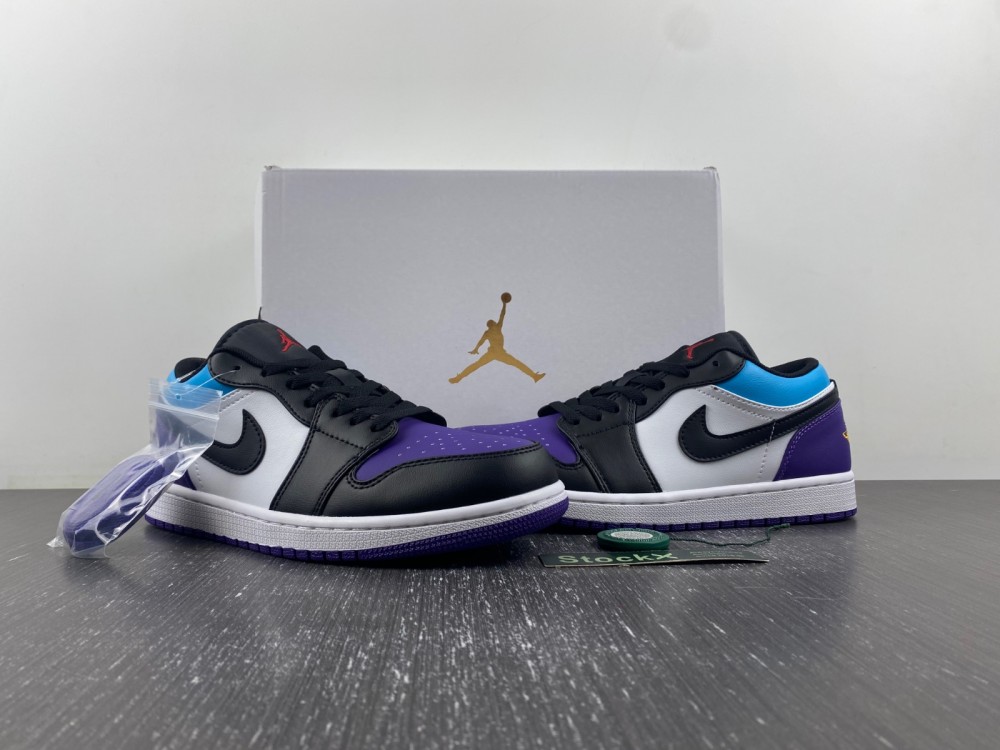 Air Jordan 1 Low Aqua 553558-154