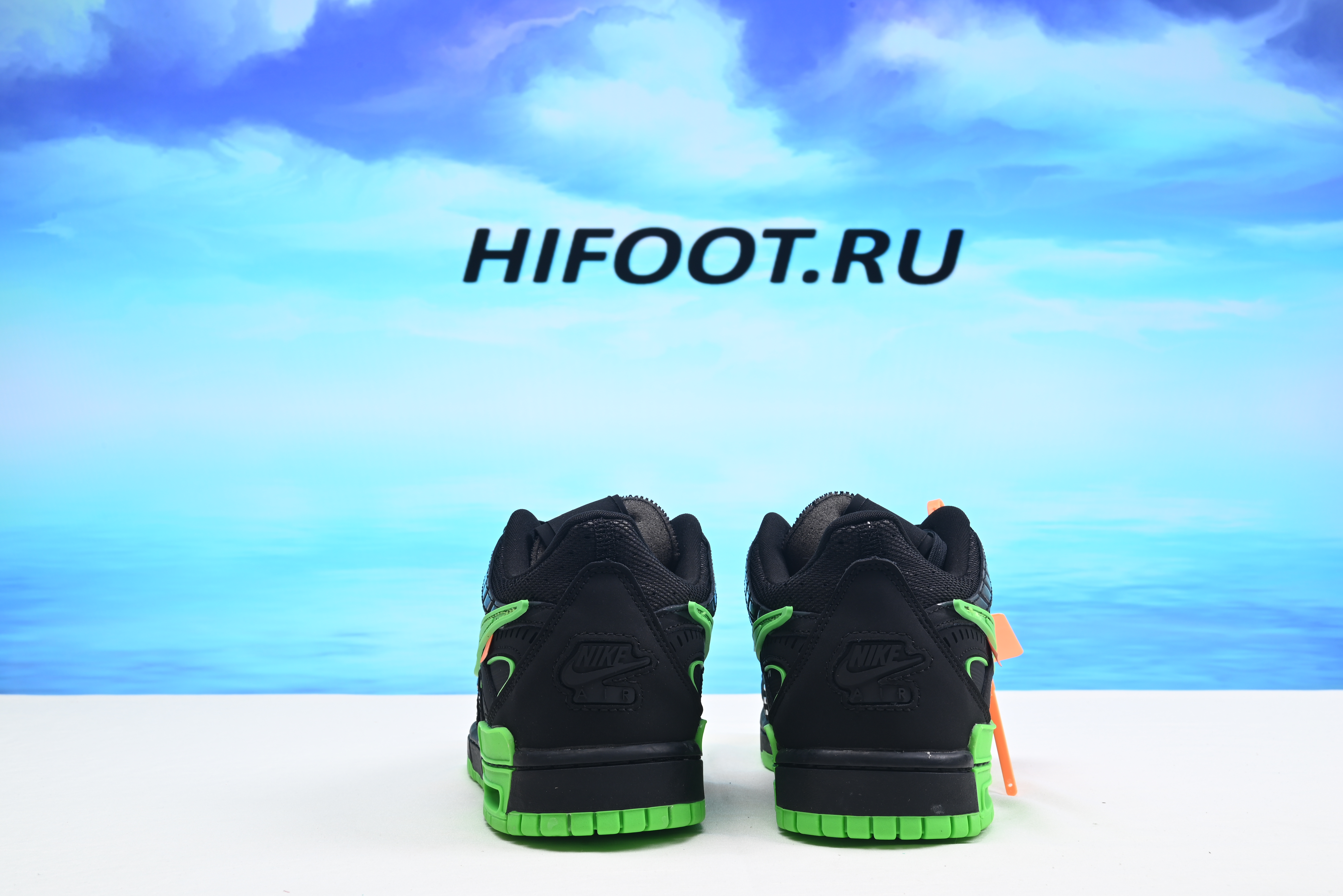 NIKE OFF-WHITE x Nike Air Rubber DunkGreen Strike CU6015-001