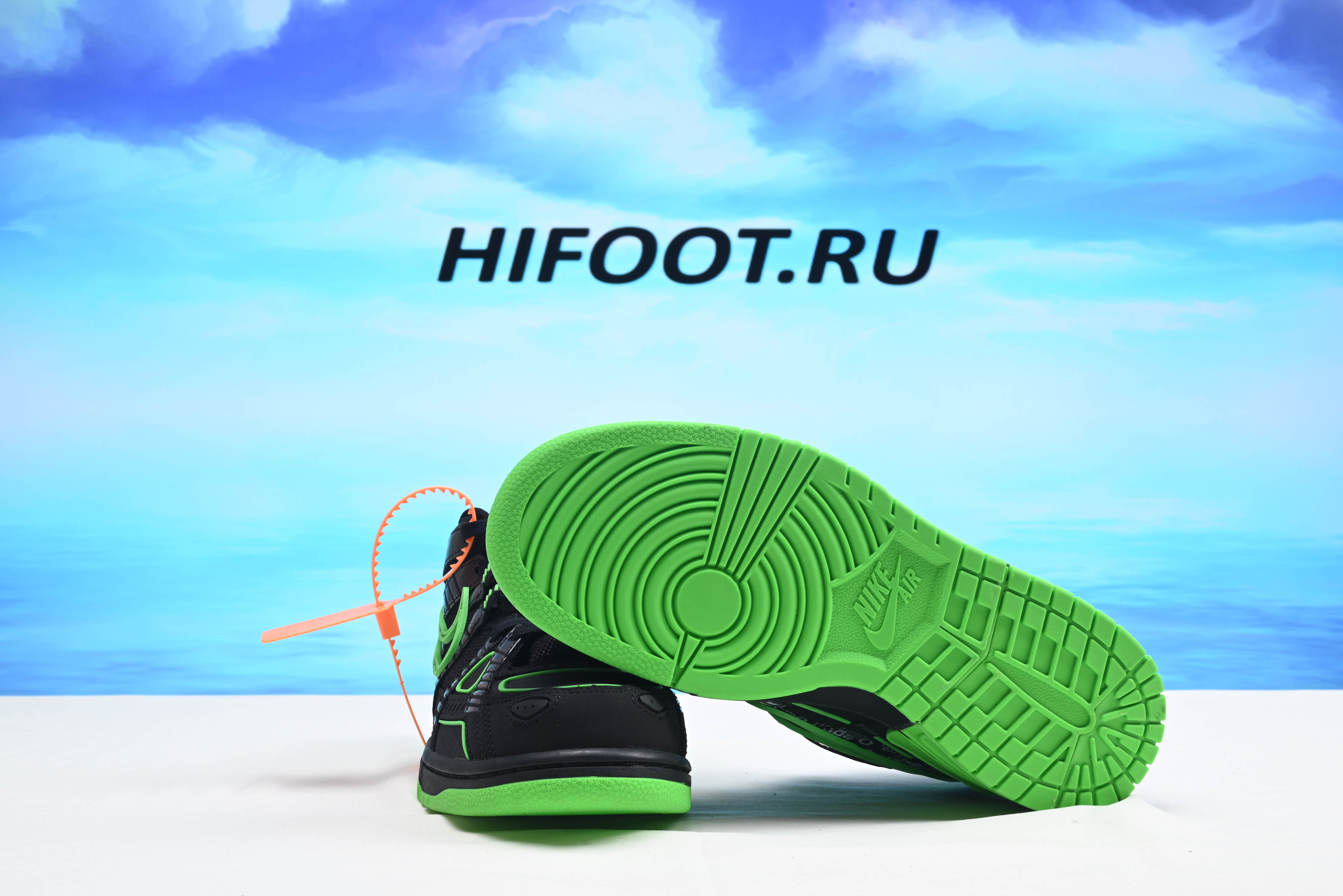 NIKE OFF-WHITE x Nike Air Rubber DunkGreen Strike CU6015-001