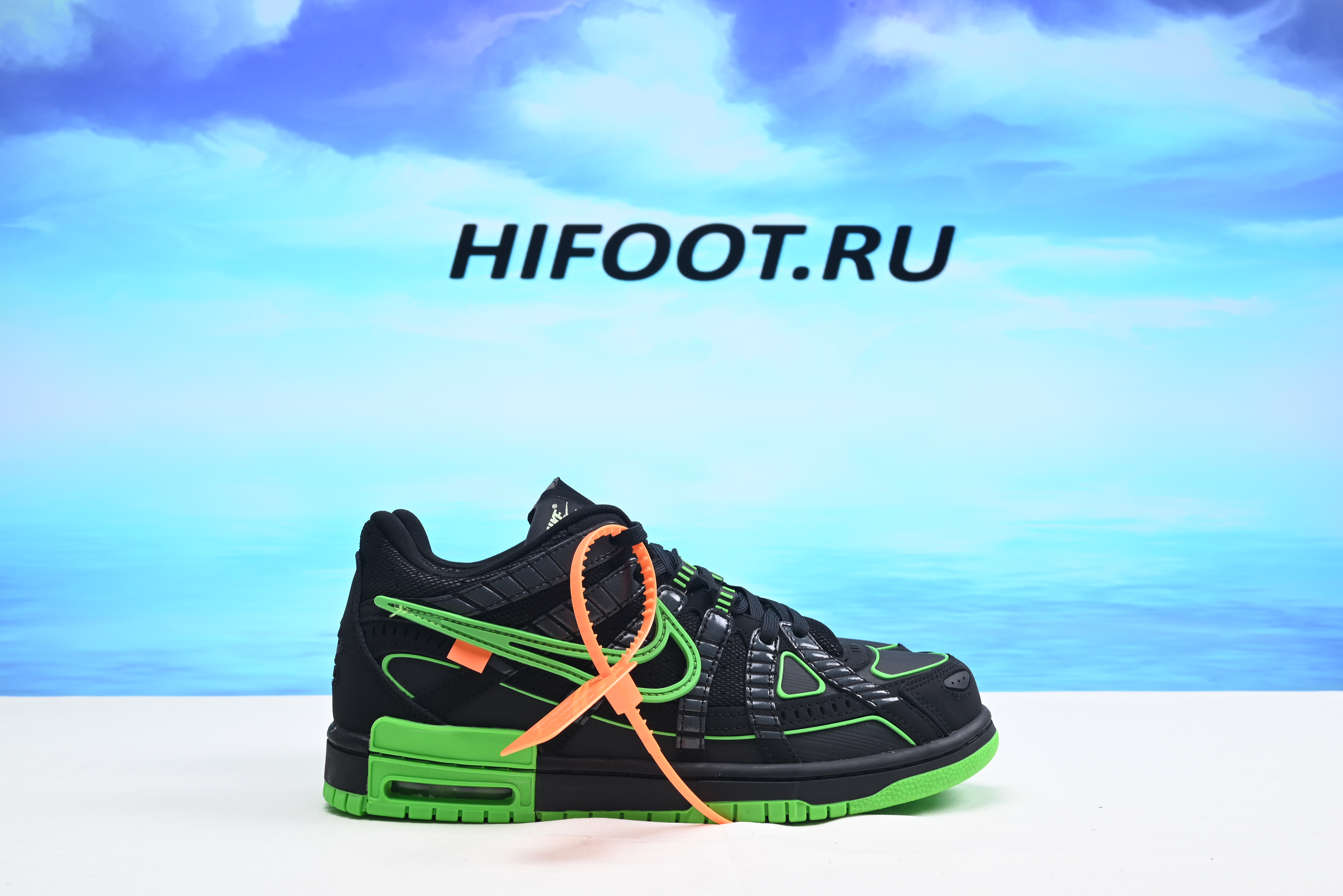 NIKE OFF-WHITE x Nike Air Rubber DunkGreen Strike CU6015-001