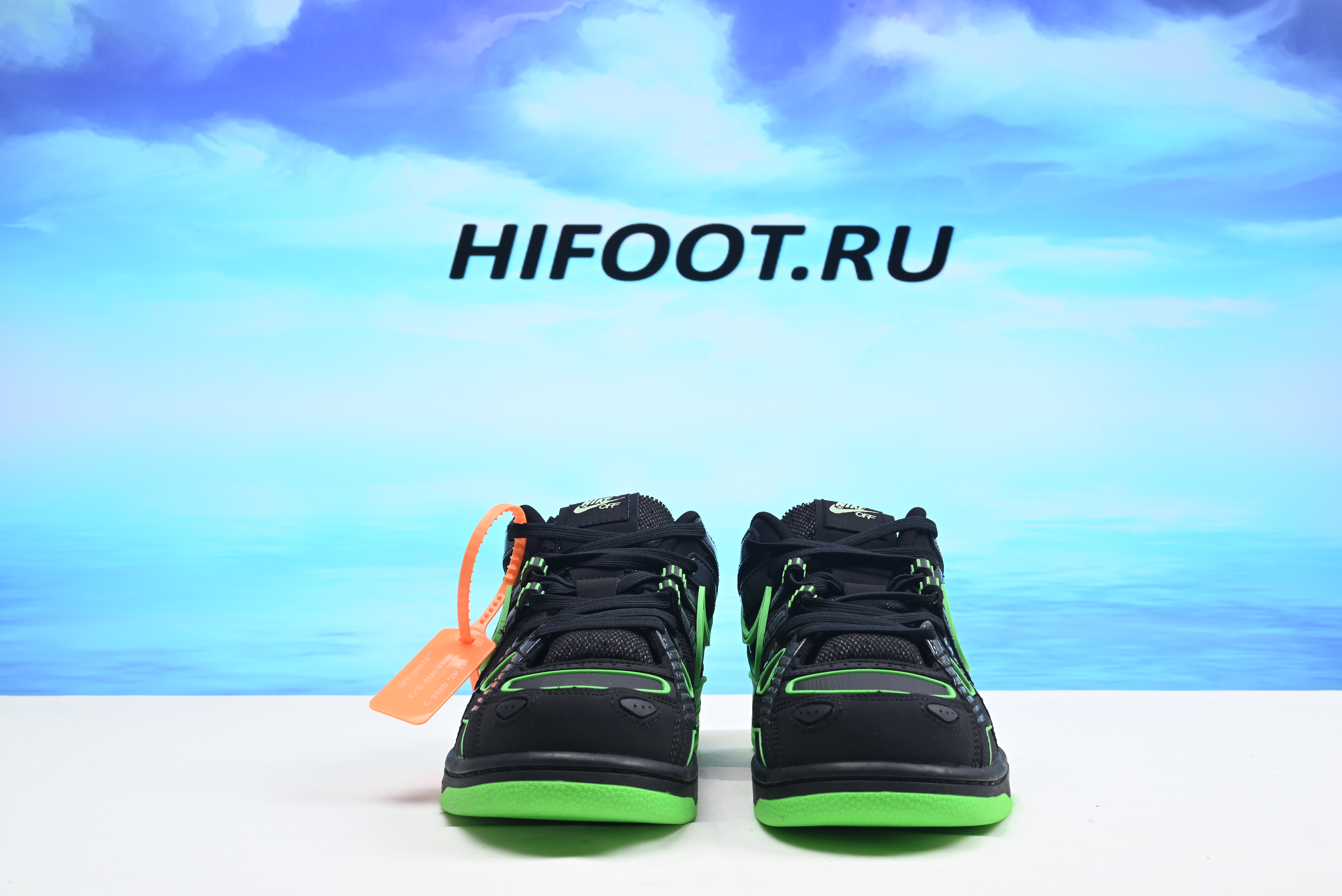 NIKE OFF-WHITE x Nike Air Rubber DunkGreen Strike CU6015-001