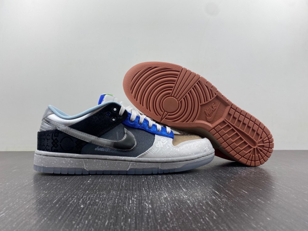 CLOT x Nike Dunk Low SP What The With Trading Card FN0316-999