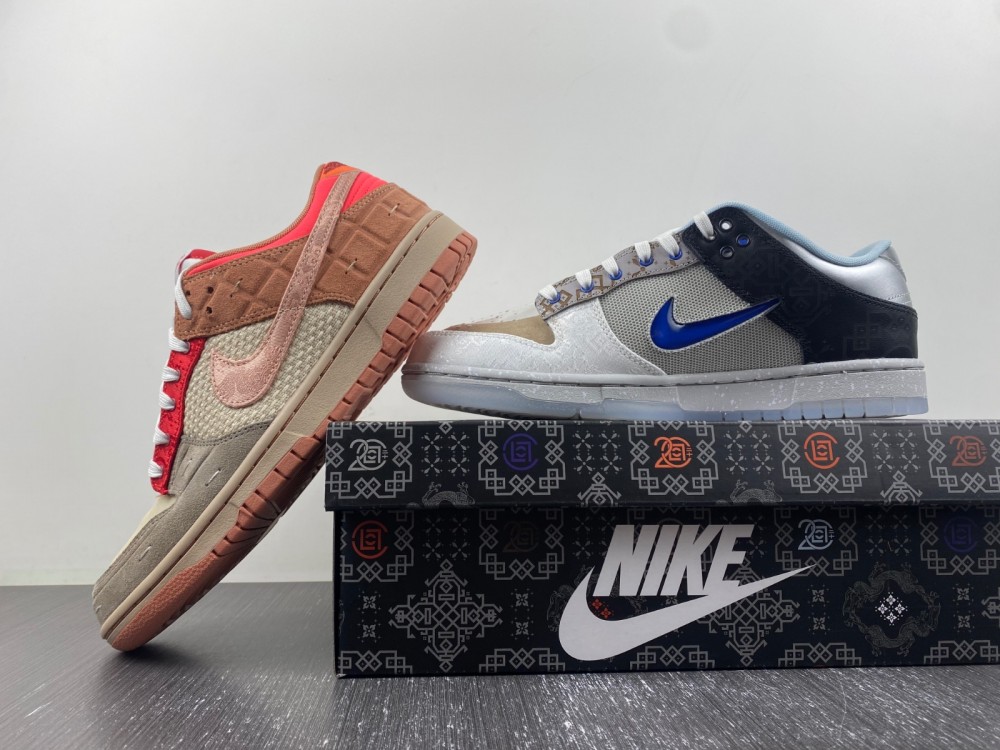 CLOT x Nike Dunk Low SP What The With Trading Card FN0316-999