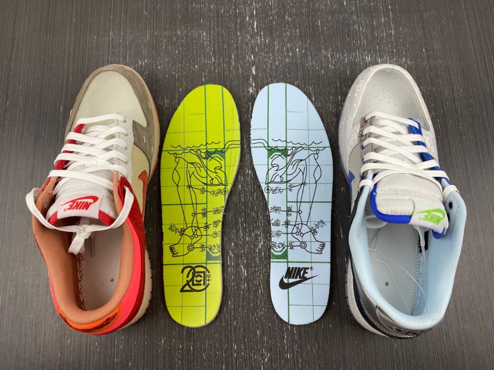 CLOT x Nike Dunk Low SP What The With Trading Card FN0316-999