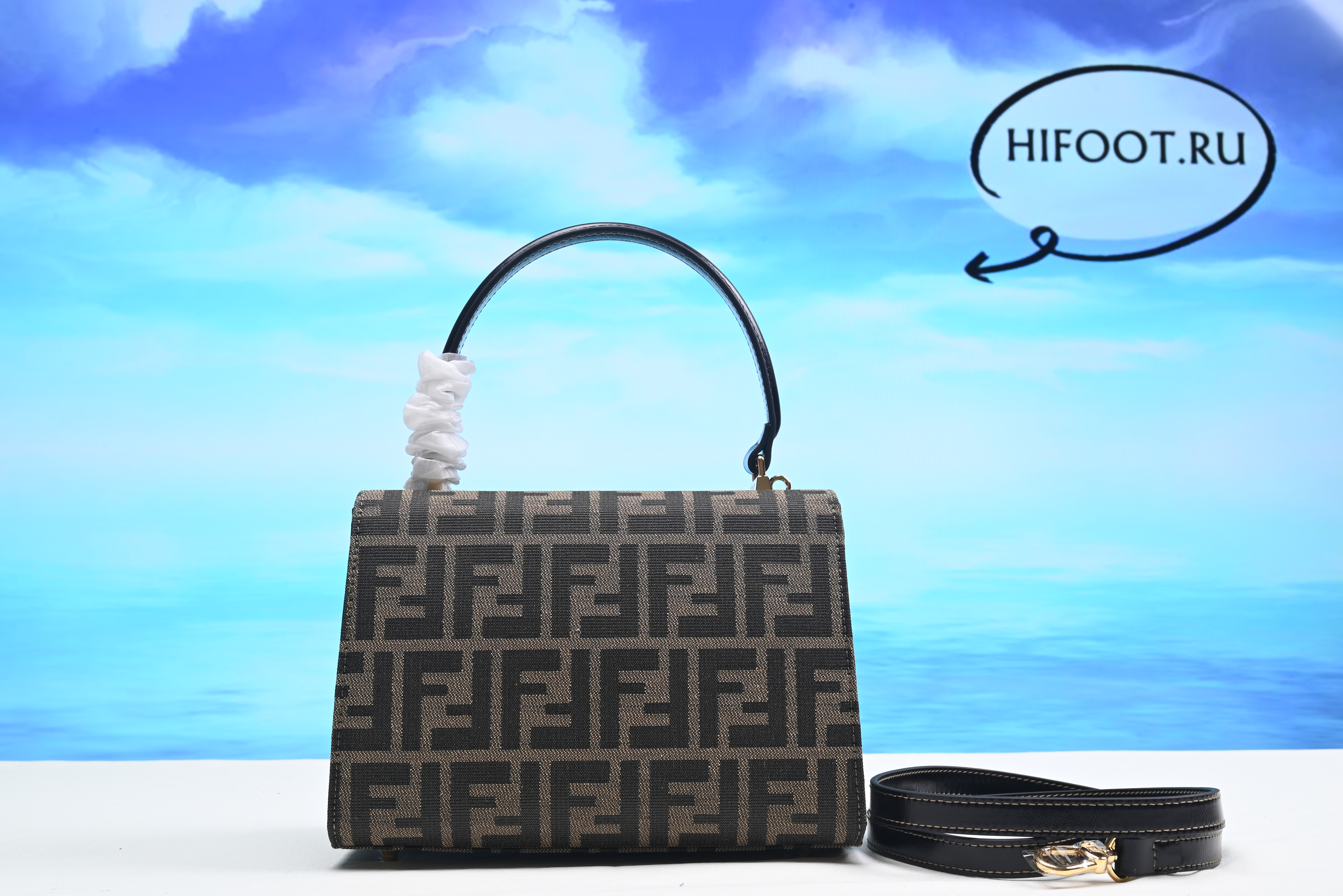 Fend1 vintage bag 21*15*10cm