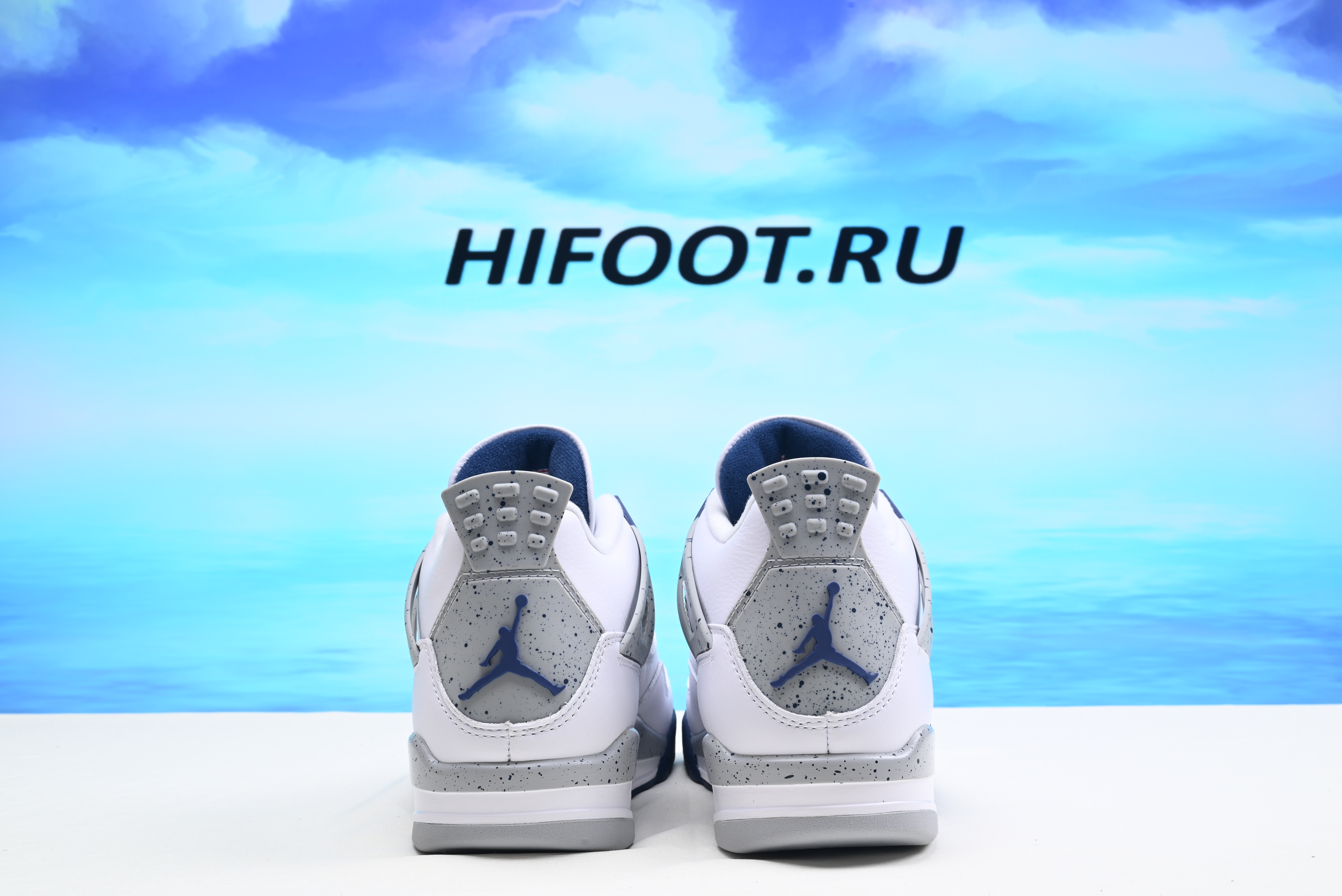 Air Jordan 4 Retro White Midnight Navy  DH6927-140