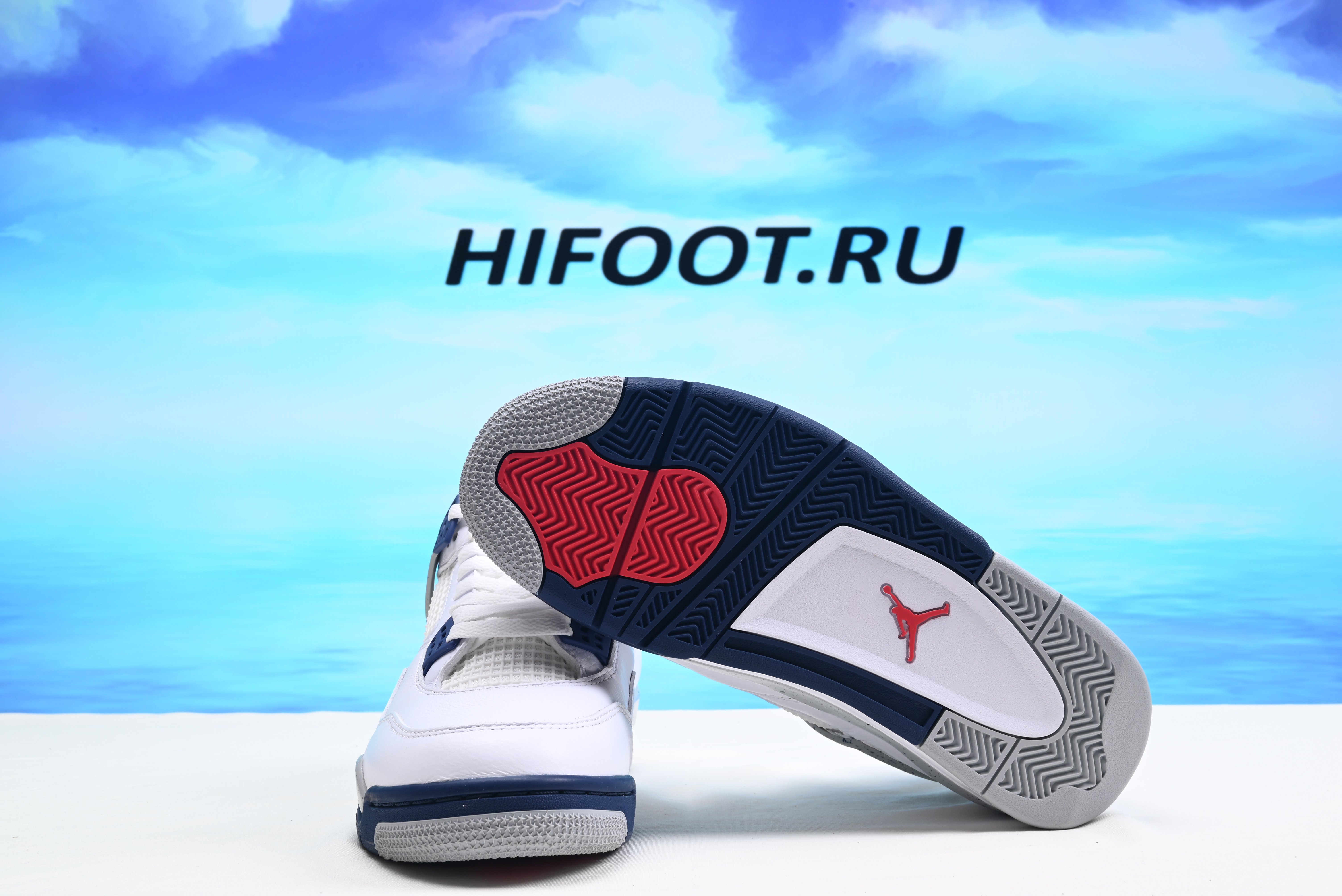 Air Jordan 4 Retro White Midnight Navy  DH6927-140