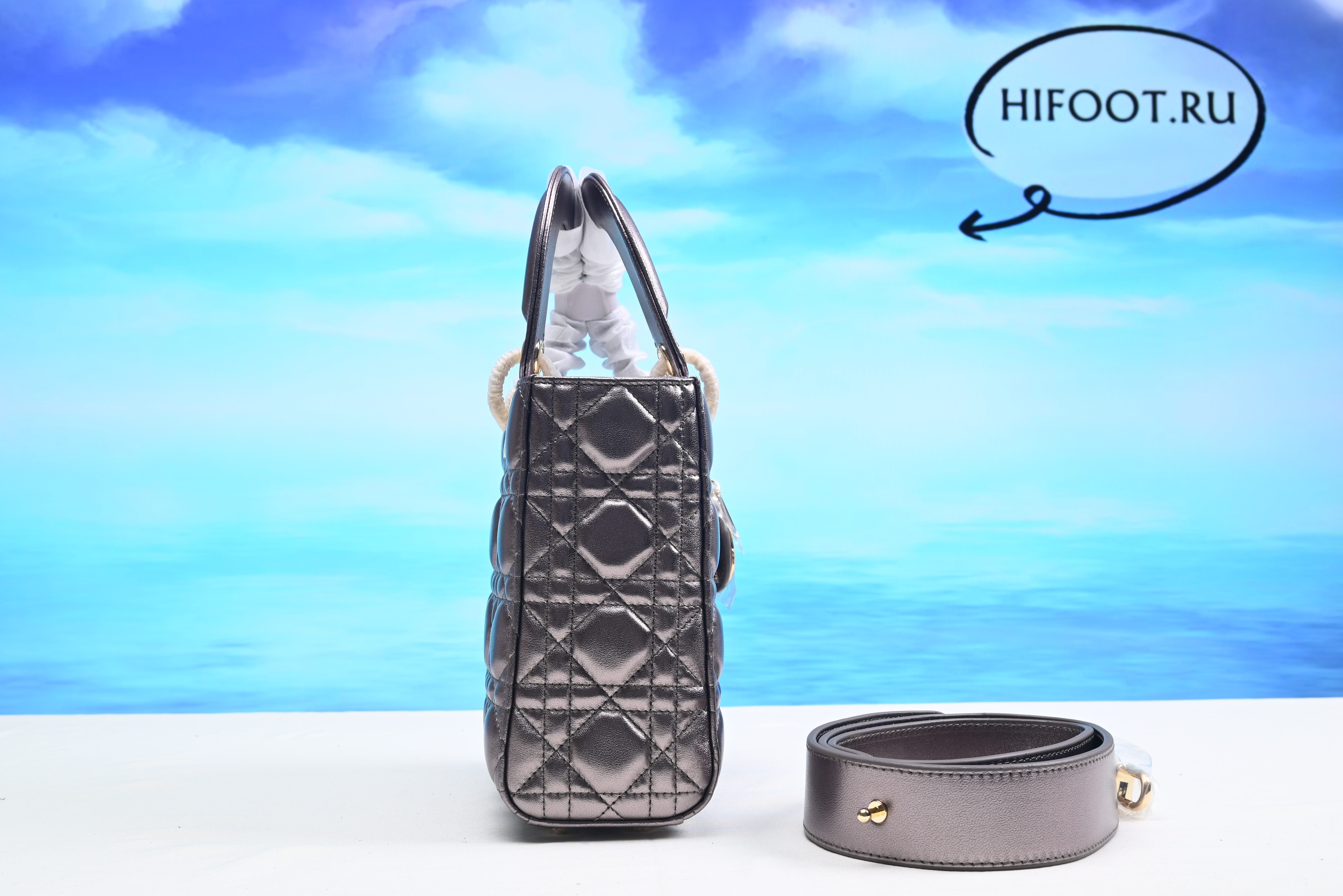 D10R Lady bag silver 20CM 2023090701