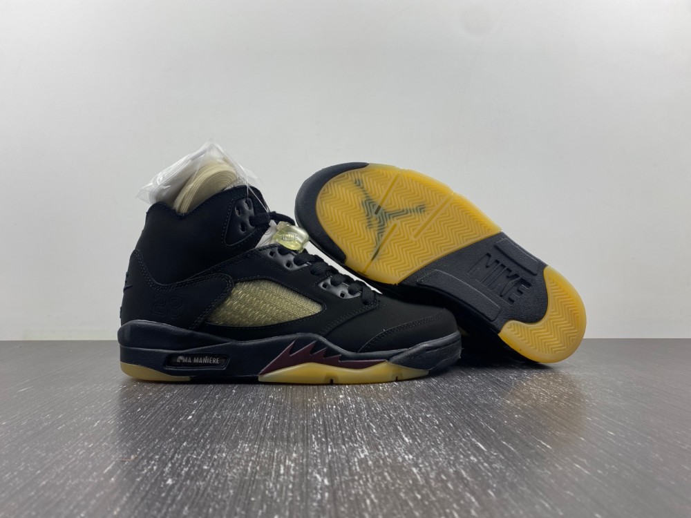 A Ma Maniére x Air Jordan 5 Retro Black FD1330-001