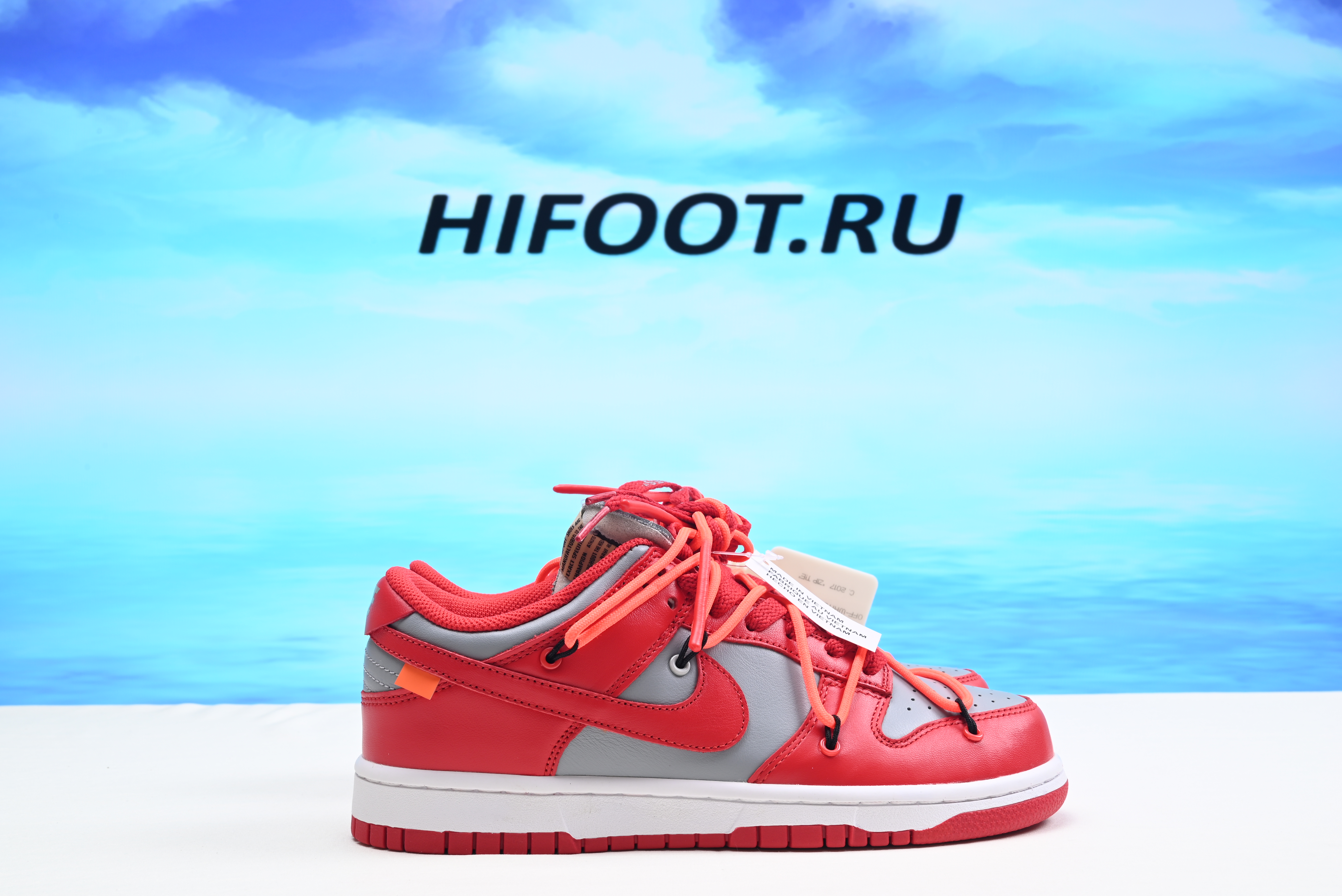 Nike Dunk Low Off-White University Red CT0856-600