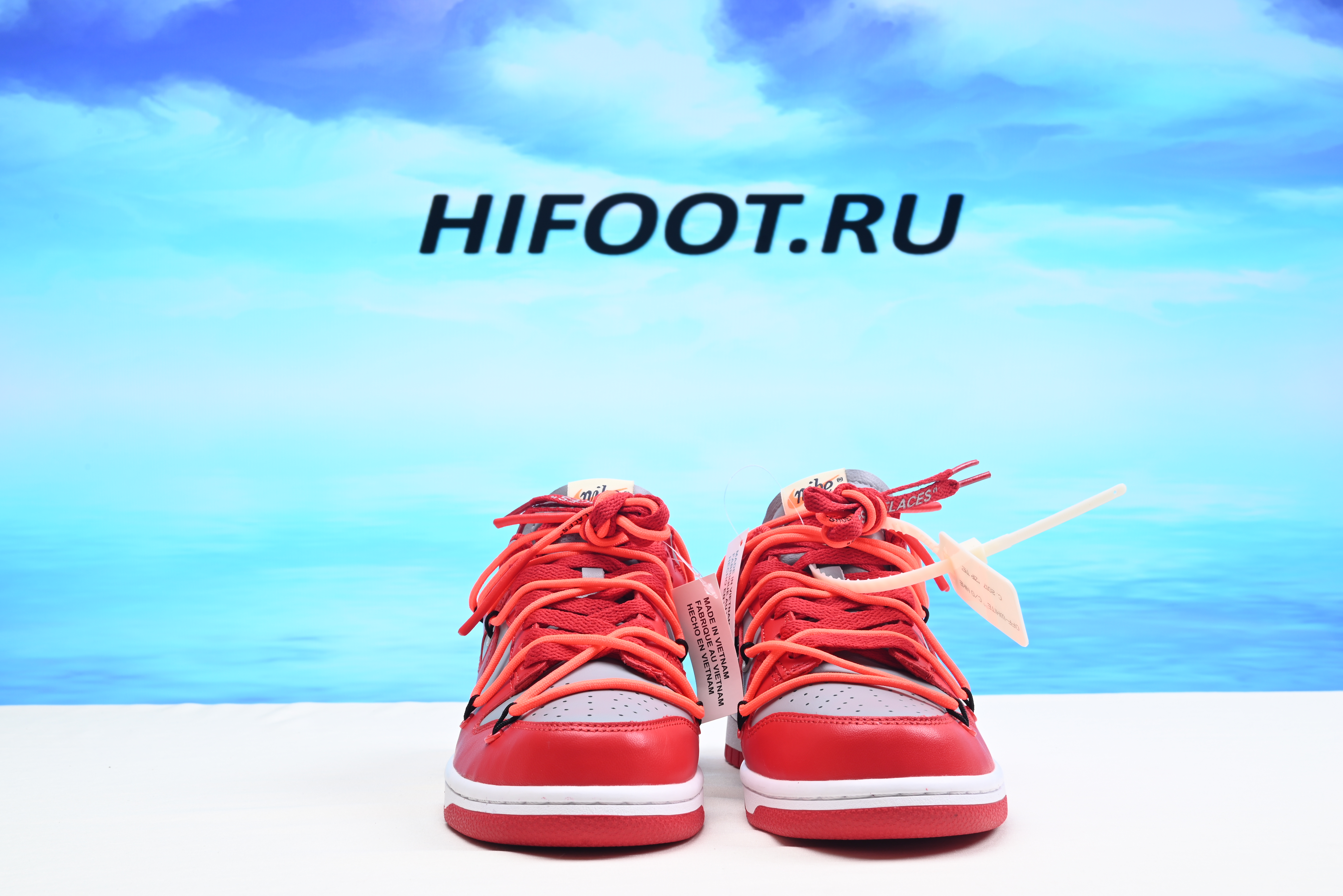 Nike Dunk Low Off-White University Red CT0856-600