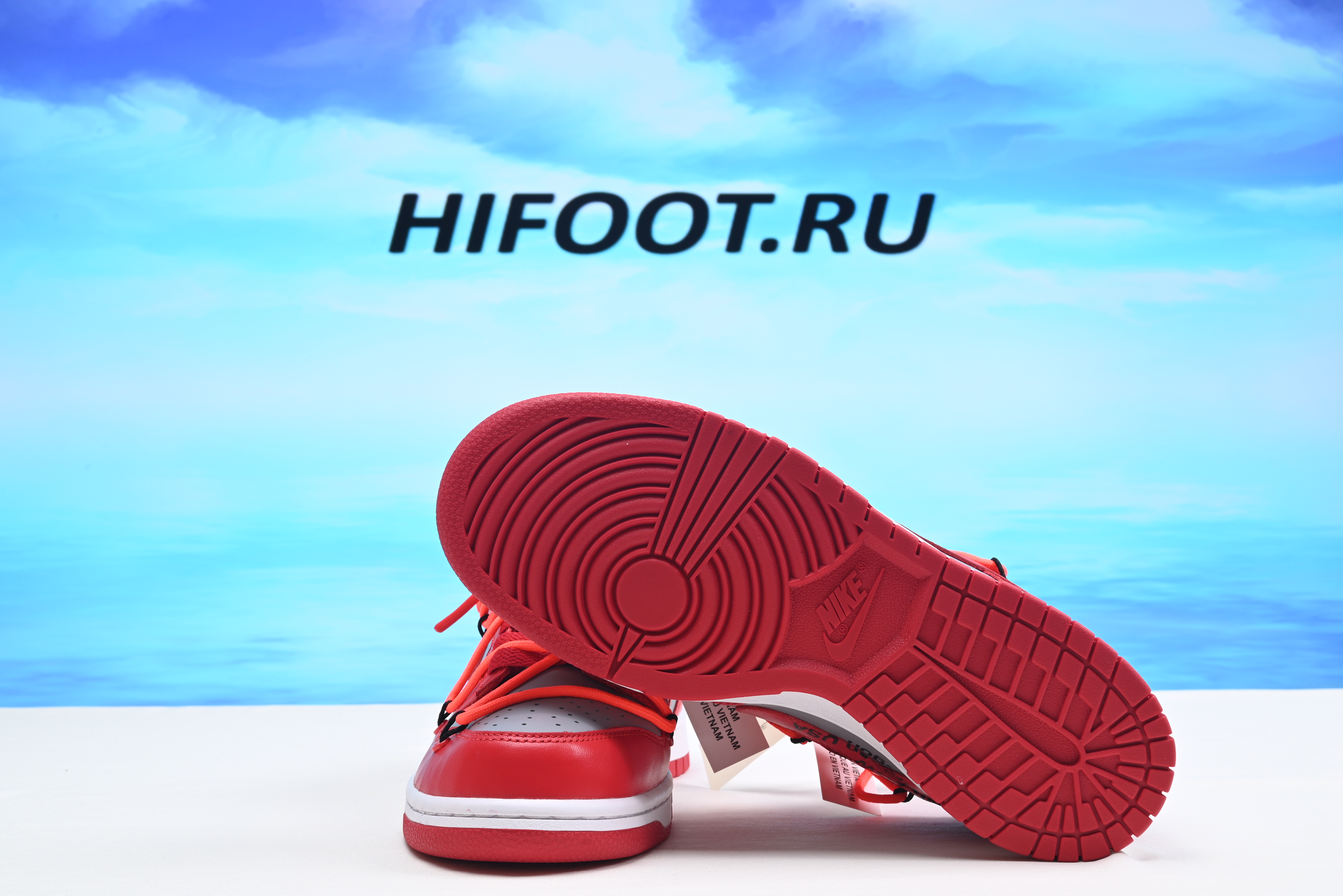 Nike Dunk Low Off-White University Red CT0856-600